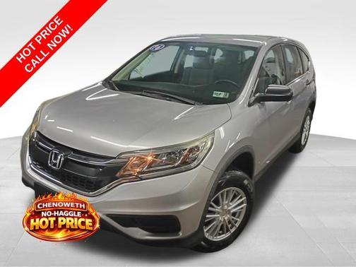 Alabaster Silver Metallic 2016 Honda CR-V LX