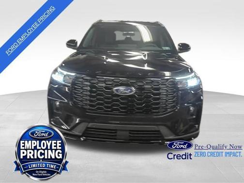 Agate Black Metallic 2026 Ford Explorer ST-Line