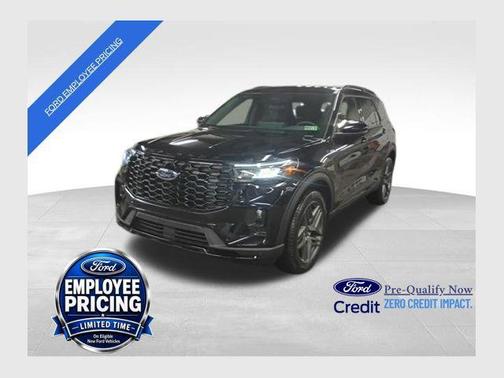 Agate Black Metallic 2026 Ford Explorer ST-Line