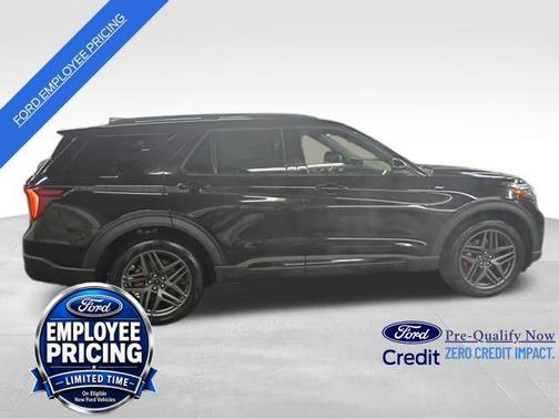 Agate Black Metallic 2026 Ford Explorer ST-Line