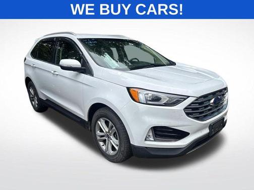 Oxford White 2019 Ford Edge SEL
