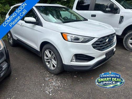 Oxford White 2019 Ford Edge SEL