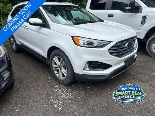 Oxford White 2019 Ford Edge SEL