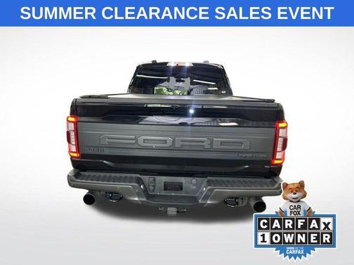 Agate Black Metallic 2022 Ford F-150 Raptor