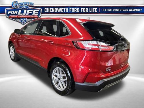 Rapid Red Metallic Tinted Clearcoat 2023 Ford Edge SEL