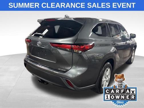 Magnetic Gray Metallic 2022 Toyota Highlander LE