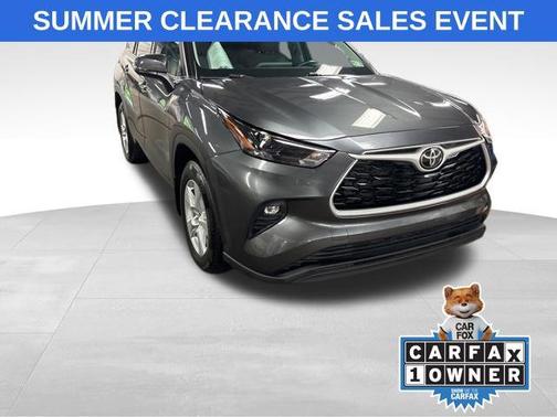 Magnetic Gray Metallic 2022 Toyota Highlander LE