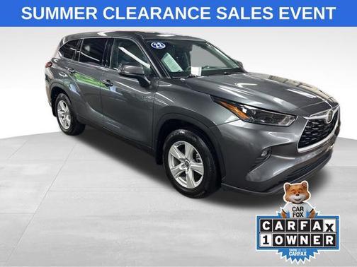 Magnetic Gray Metallic 2022 Toyota Highlander LE