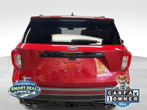 Rapid Red Metallic Tinted Clearcoat 2023 Ford Explorer ST