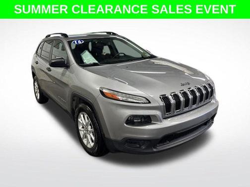 Billet Silver Metallic Clearcoat 2016 Jeep Cherokee Sport