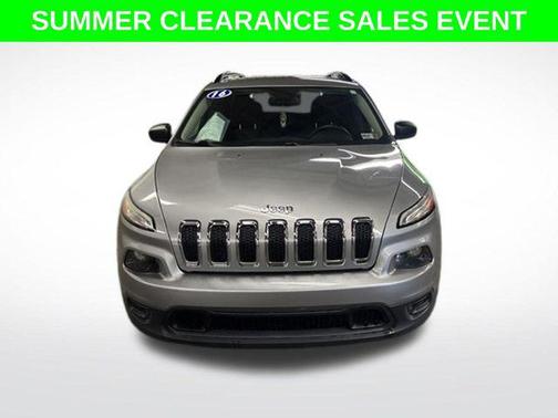 Billet Silver Metallic Clearcoat 2016 Jeep Cherokee Sport