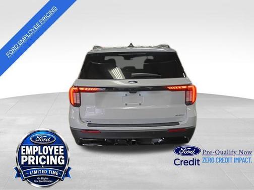 Space White Metallic 2026 Ford Explorer ST-Line