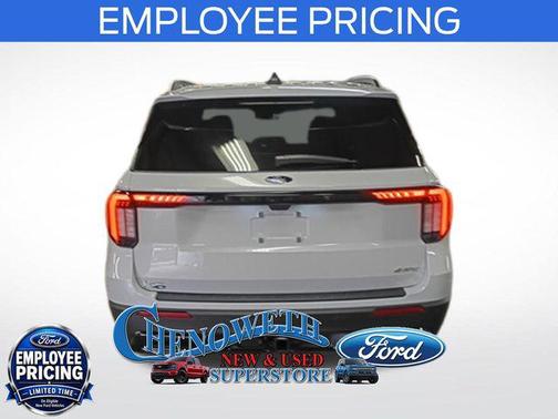 Space White Metallic 2026 Ford Explorer ST-Line