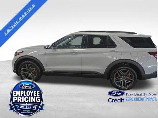 Space White Metallic 2026 Ford Explorer ST-Line