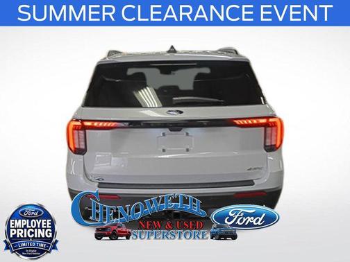 Space White Metallic 2026 Ford Explorer ST-Line