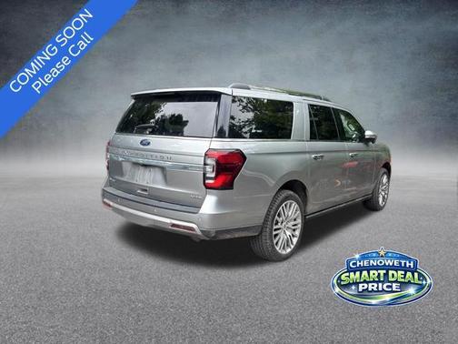 Iconic Silver Metallic 2024 Ford Expedition Max Limited