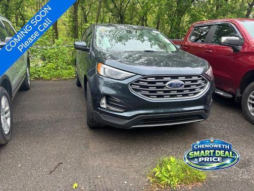 Stone Blue Metallic 2022 Ford Edge SEL