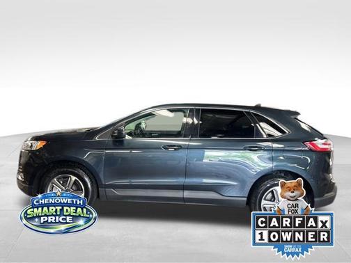 Stone Blue Metallic 2022 Ford Edge SEL