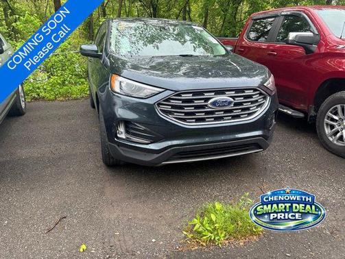 Stone Blue Metallic 2022 Ford Edge SEL