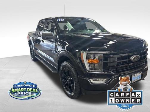 Agate Black Metallic 2022 Ford F-150 XLT
