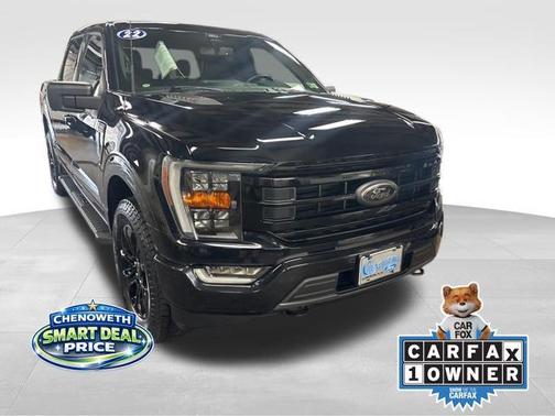 Agate Black Metallic 2022 Ford F-150 XLT