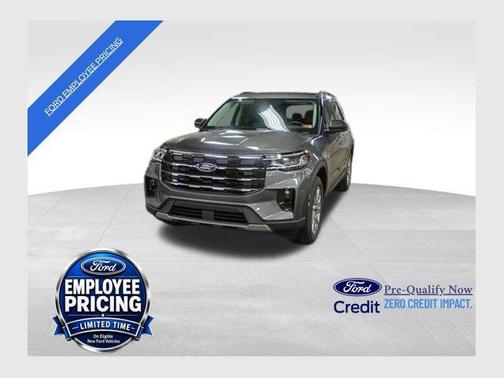 Carbonized Gray Metallic 2026 Ford Explorer Active