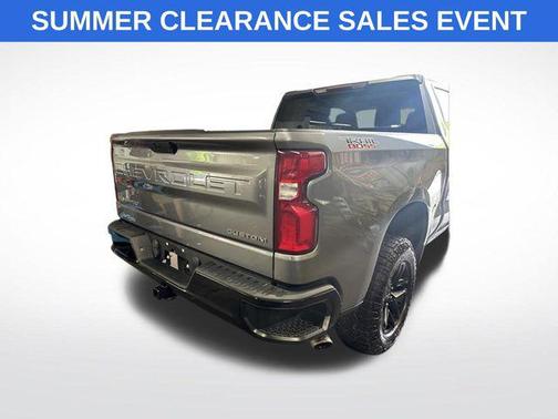 Satin Steel Metallic 2021 Chevrolet Silverado 1500 Custom Trail Boss