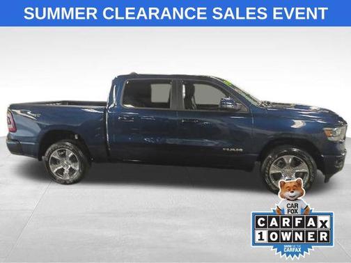 Patriot Blue Pearlcoat 2023 RAM 1500 Laramie