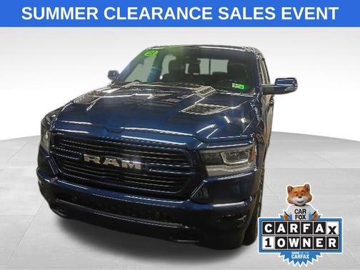 Patriot Blue Pearlcoat 2023 RAM 1500 Laramie