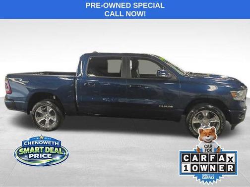 Patriot Blue Pearlcoat 2023 RAM 1500 Laramie