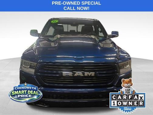 Patriot Blue Pearlcoat 2023 RAM 1500 Laramie