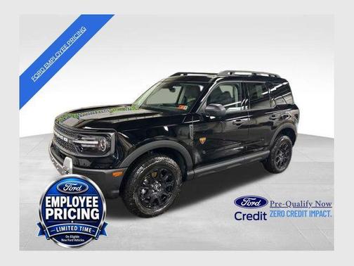 Shadow Black 2025 Ford Bronco Sport Badlands