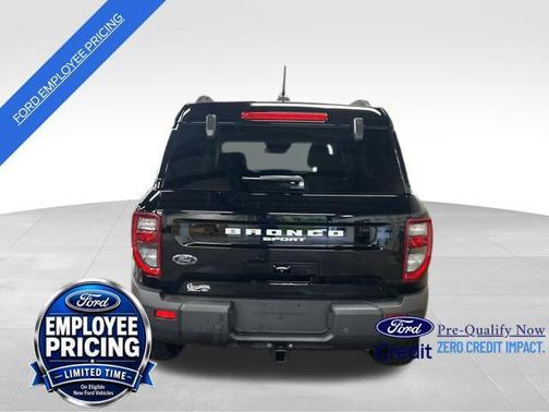 Shadow Black 2025 Ford Bronco Sport Badlands