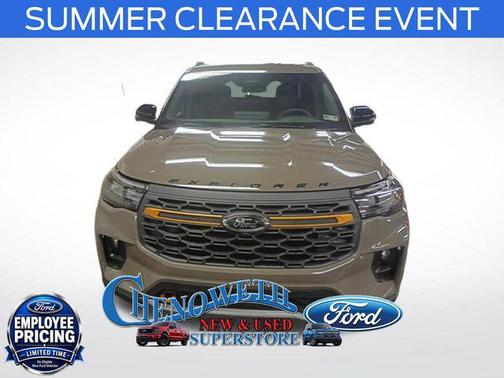Marsh Gray 2026 Ford Explorer Tremor