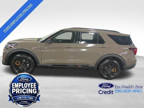Marsh Gray 2026 Ford Explorer Tremor