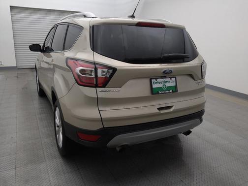 White Gold Metallic 2017 Ford Escape Titanium