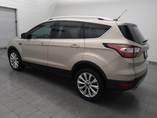 White Gold Metallic 2017 Ford Escape Titanium