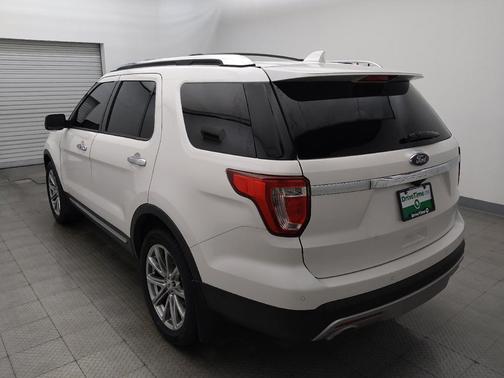 White Platinum Metallic Tri-Coat 2016 Ford Explorer Limited