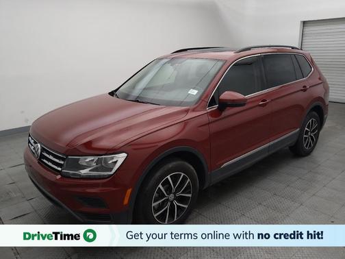 Cardinal Red Metallic 2021 Volkswagen Tiguan 2.0T SEL