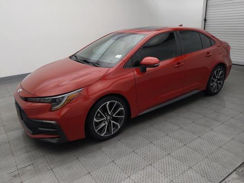 Barcelona Red Metallic 2020 Toyota Corolla SE