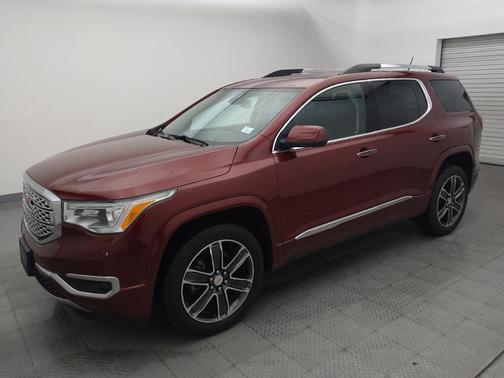 Red 2018 GMC Acadia Denali