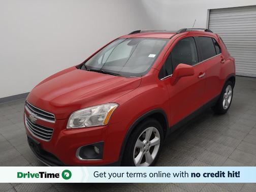 Red 2015 Chevrolet Trax LTZ
