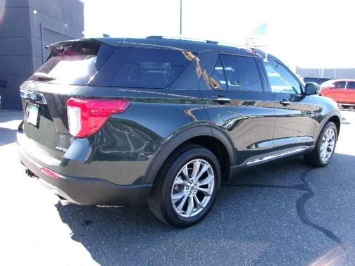 FORGED GREEN METALLIC 2023 Ford Explorer LIMITED