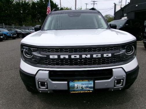 OXFORD WHITE 2025 Ford Bronco Sport BADLANDS