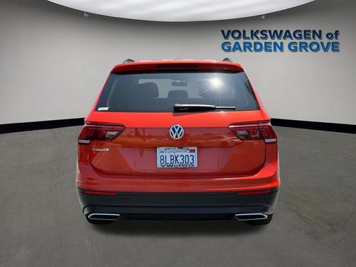 Habanero Orange 2019 Volkswagen Tiguan 2.0T S