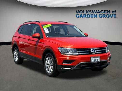 Habanero Orange 2019 Volkswagen Tiguan 2.0T S