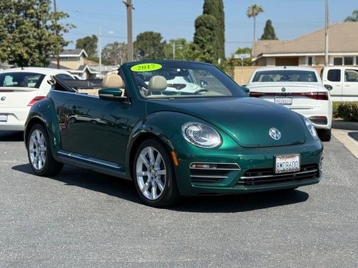 Green Metallic 2017 Volkswagen Beetle 1.8T SEL