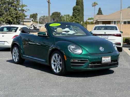 Green Metallic 2017 Volkswagen Beetle 1.8T SEL
