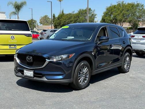 Deep Crystal Blue Mica 2019 Mazda CX-5 Touring