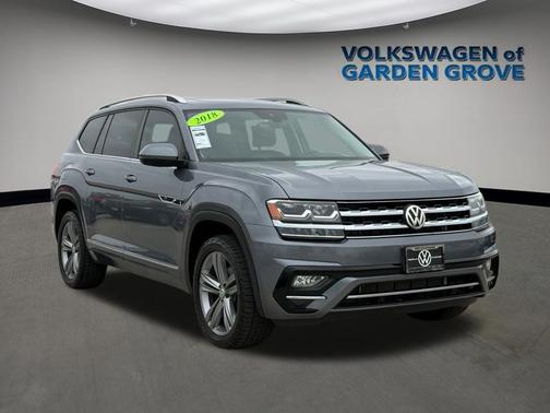 Platinum Gray 2018 Volkswagen Atlas 3.6L SEL
